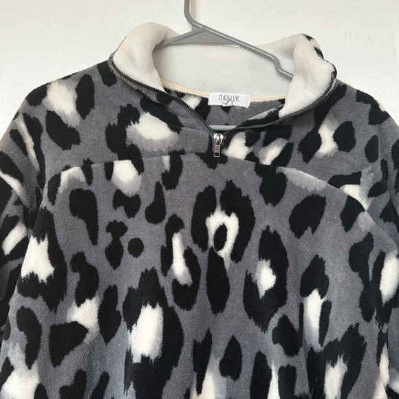 Peach Love Leopard Print Coat - Picture 2 of 4